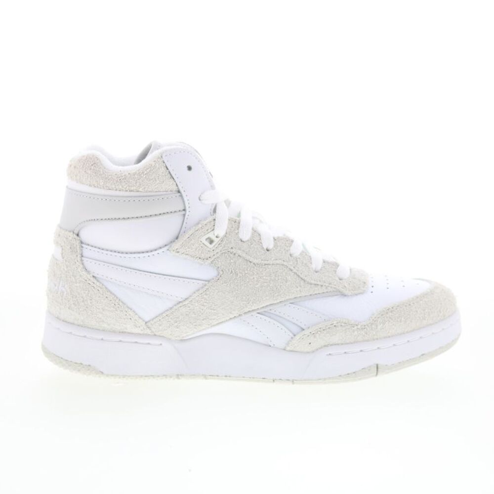 Reebok Mens BB 4000 II Mid White Shoes (NWT)
